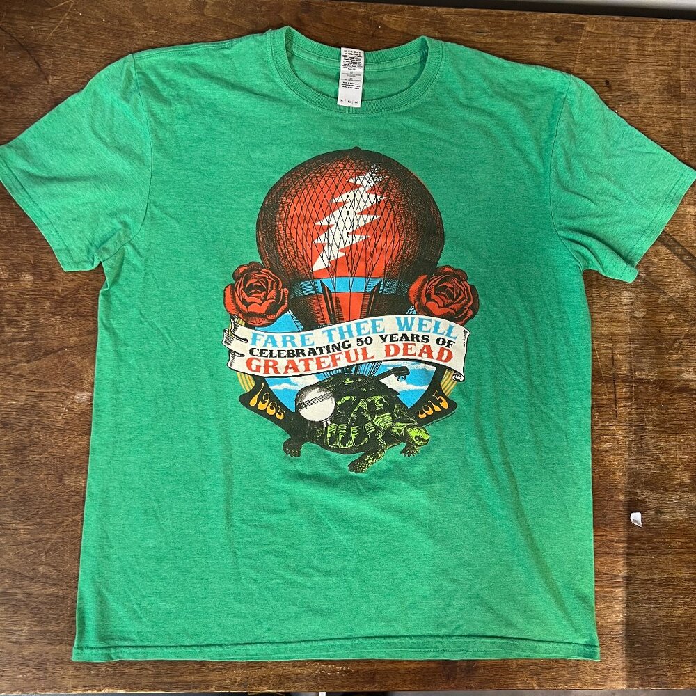 Grateful Dead Fare Thee Well Concert tee XL